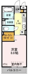 中根ヒルズの物件間取画像